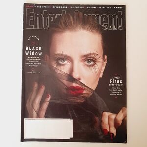 Entertainment Weekly Magazine April, 2020 - Scarlet Johansson Black Widow